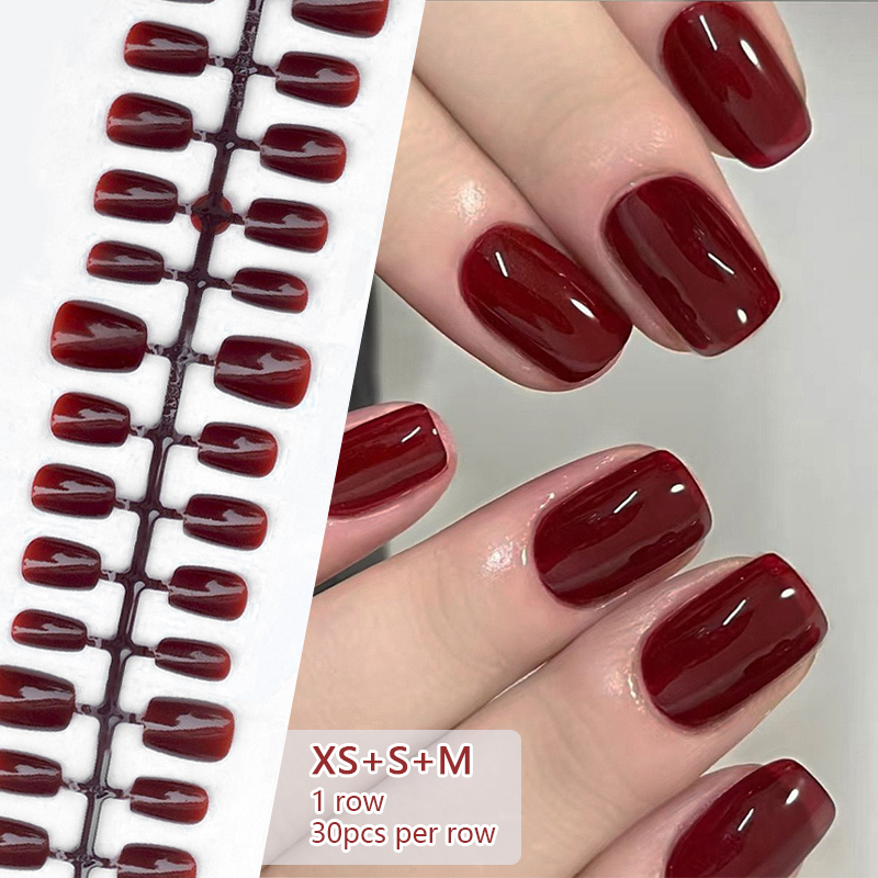 เล็บปลอมแม่เหล็กแบบติดเอง 30 ช - Nail Art Xs บทวิจารณ์และราคา