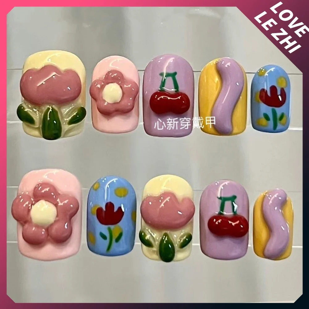 10Pcs DIY ความคิดสร้างสรรค์ตลก - Nail Art Xs บทวิจารณ์และราคา
