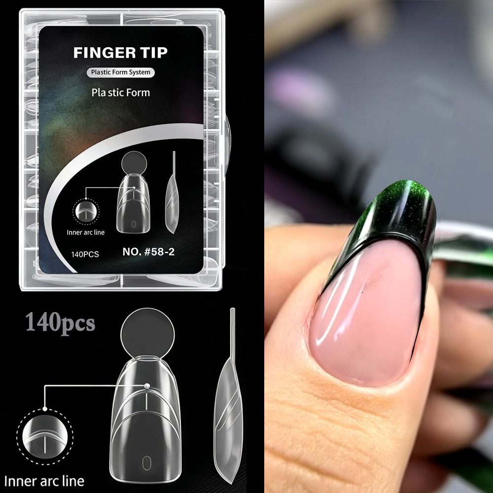 แม่แบบเล็บปลอมแบบฝรั่งเศส 140  - Nail Extension Form บทวิจารณ์และราคา