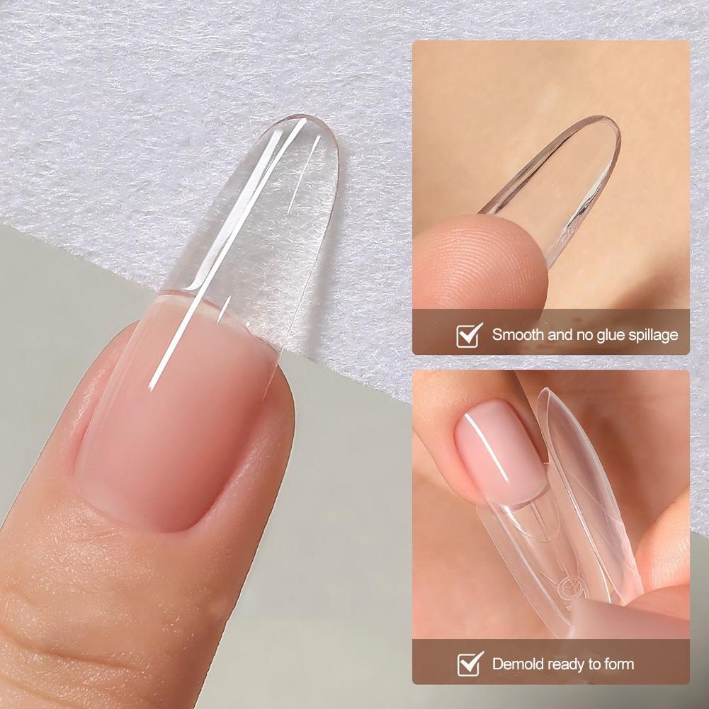 แม่พิมพ์ทำเล็บแบบแซนวิช 240 ชิ - Nail Extension Form บทวิจารณ์และราคา