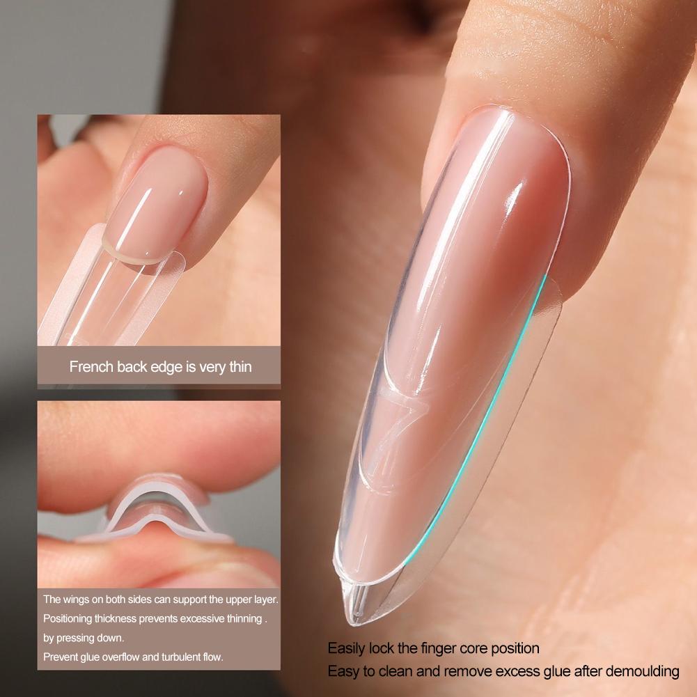 แม่พิมพ์ทำเล็บแบบแซนวิช 240 ชิ - Nail Extension Form บทวิจารณ์และราคา