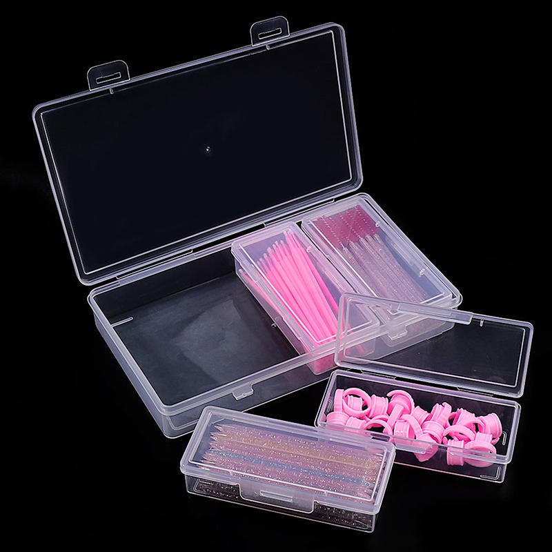 กล่องเก็บของแบบแยกส่วน 4 ช่อง  - Nail Extension Form บทวิจารณ์และราคา