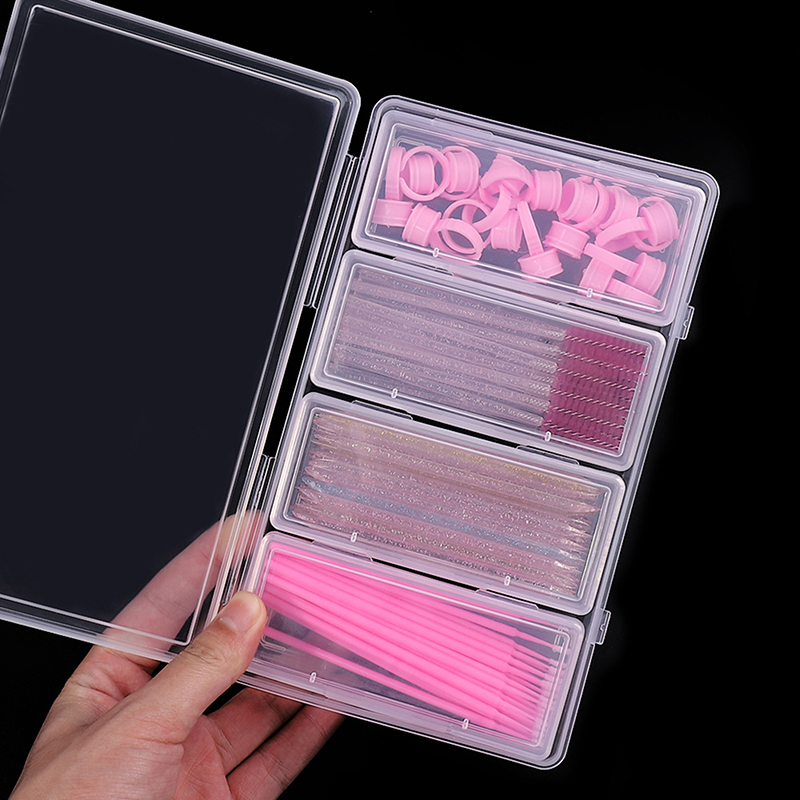 กล่องเก็บของแบบแยกส่วน 4 ช่อง  - Nail Extension Form บทวิจารณ์และราคา