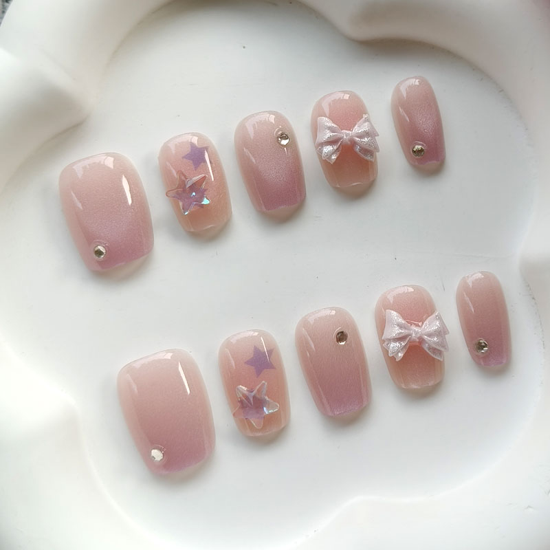 เล็บปลอมแฟชั่นน่ารักสำหรับวัยร - Nail Art Xs บทวิจารณ์และราคา