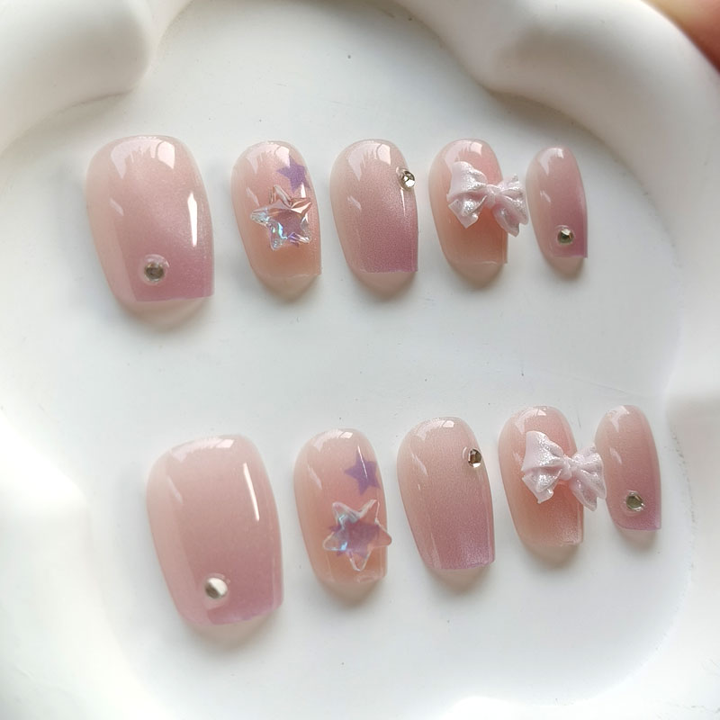 เล็บปลอมแฟชั่นน่ารักสำหรับวัยร - Nail Art Xs บทวิจารณ์และราคา