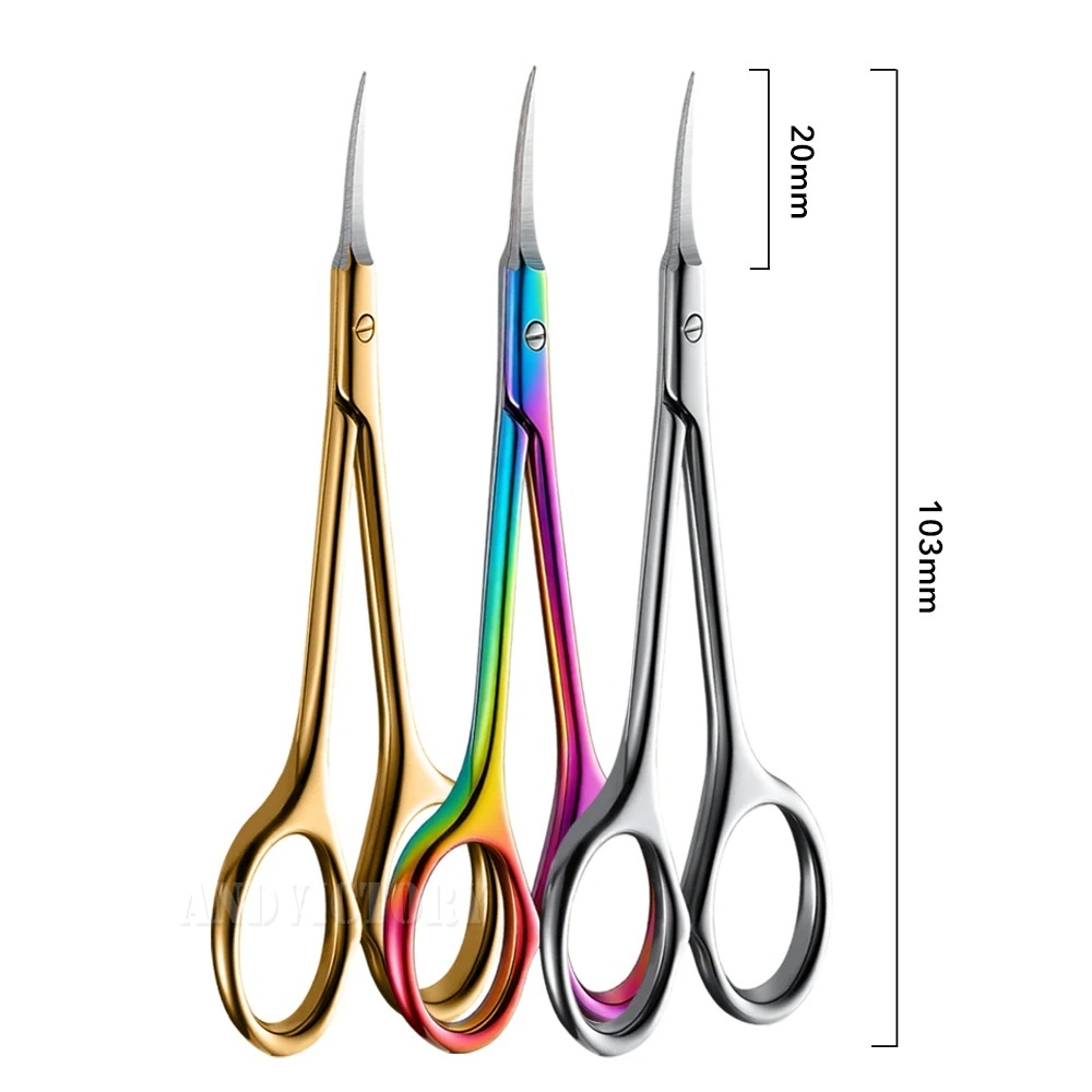 กรรไกรปลายโค้งสแตนเลส 1 ชิ้น ส - Nail Extension Form บทวิจารณ์และราคา