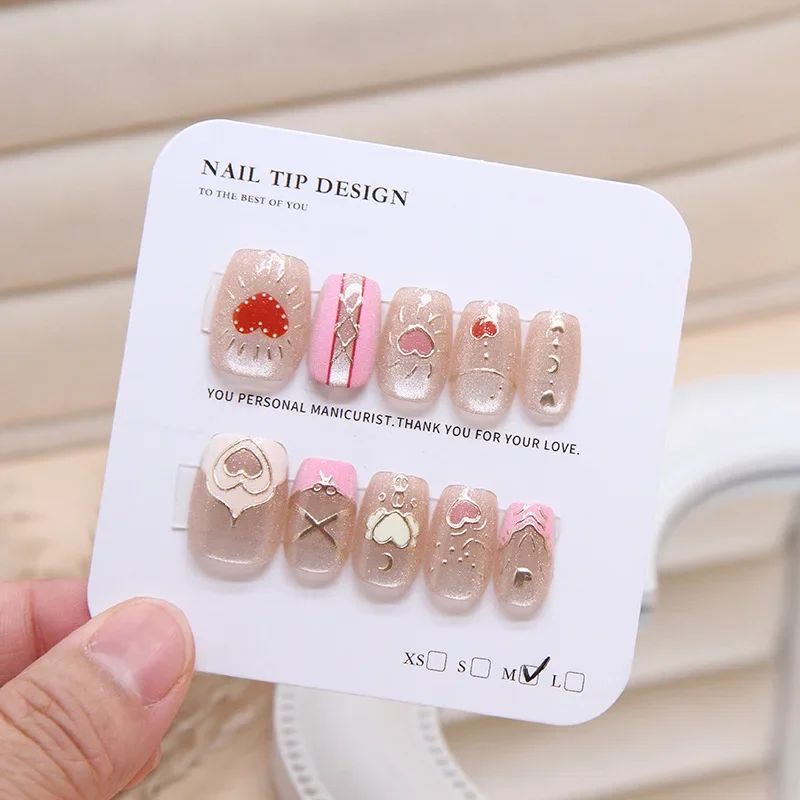 10 ชิ้นผู้หญิงแมว Eye Handmade - Nail Art Xs บทวิจารณ์และราคา